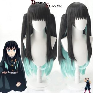 Cosplay Muichirou Perruque Pilier du Brouillard